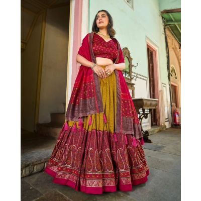 Varsha  Dolasilk Lehenga  